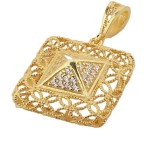 Kwadratowa zawieszka piramida