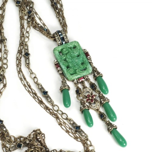 Naszyjnik w stylu art deco