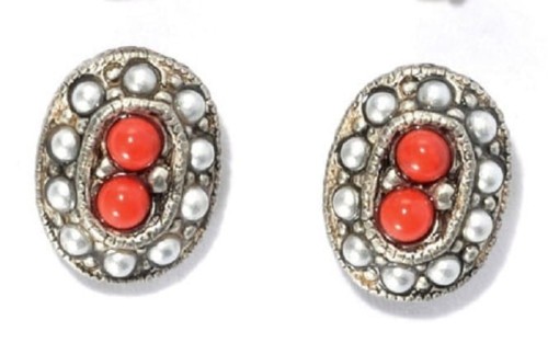 kolczyki sztyft skarby Inków