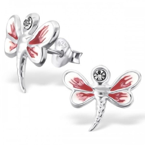 kolczyki malutkie ważki