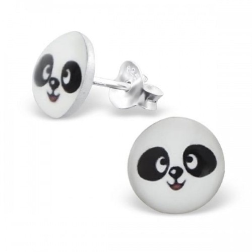 kolczyki z pandą