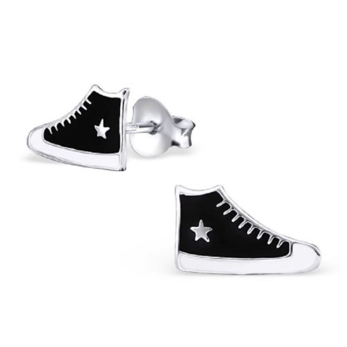 kolczyki dla dzieci trampki