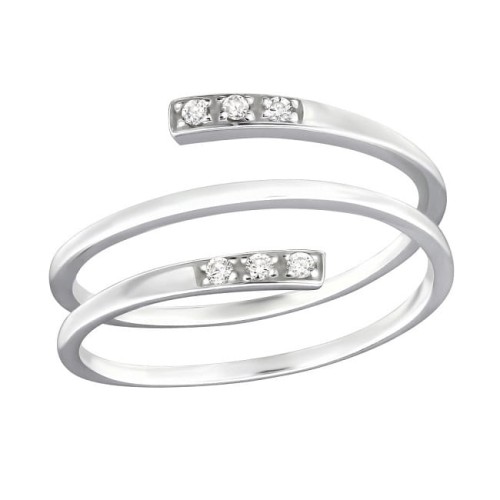 Pierścionek w Kształcie Spirali