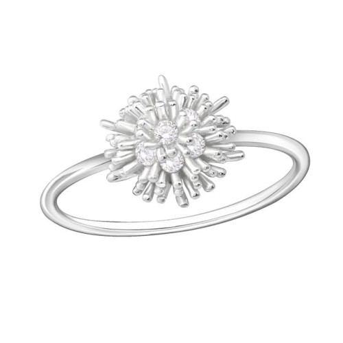 Pierścionek Srebrny Pęczek