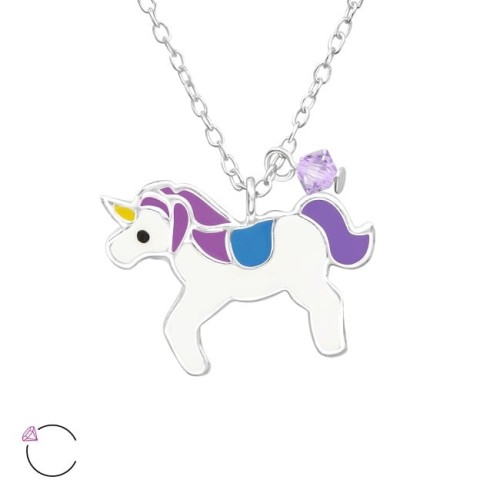 Naszyjnik Jednorożce