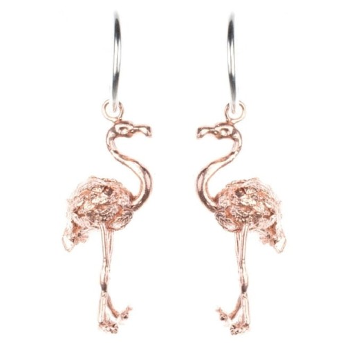 Kolczyki Flamingi