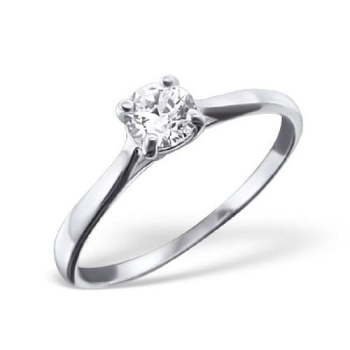 Pierścionek ze Srebra z Cyrkonią