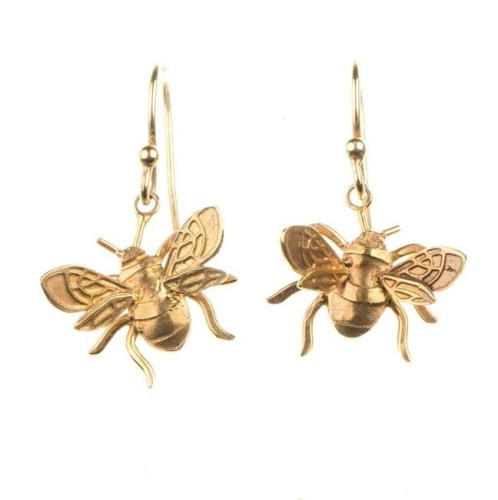 Kolczyki Złote Pszczoły