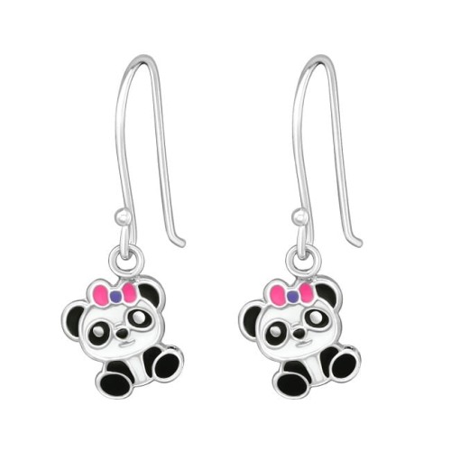 Kolczyki Pandy dla Dziewczynki