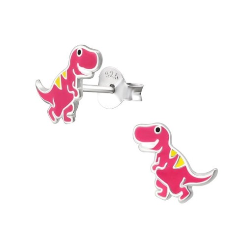 Komplet Kolczyków z Dinozaurem