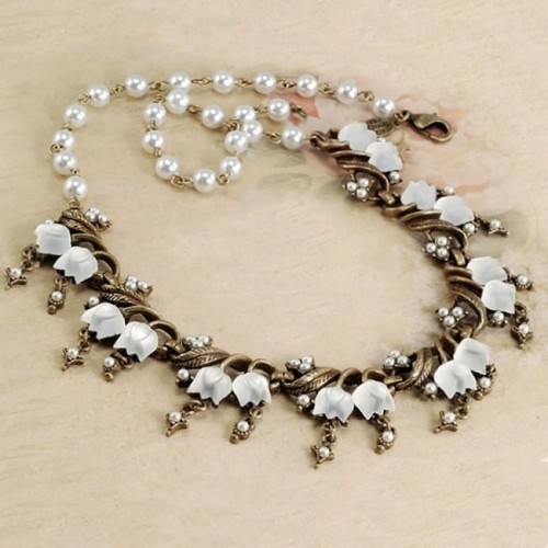 Oryginalny Naszyjnik Retro