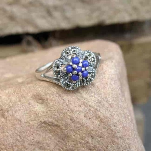 Pierścionek z Lapis Lazuli