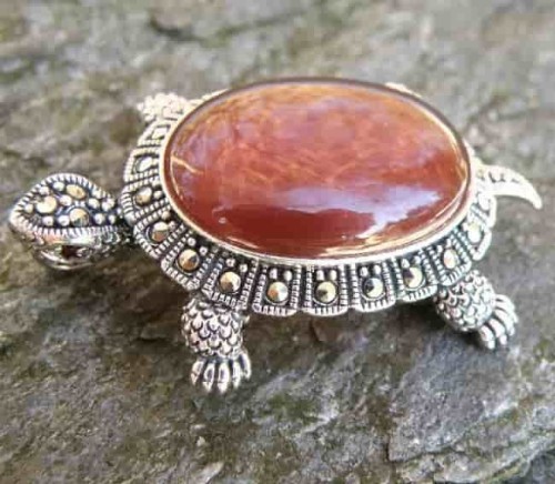 Broszka z Żółwiem