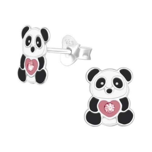 Panda Kolczyki