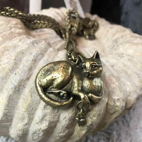 Oryginalny Naszyjnik z Kotem