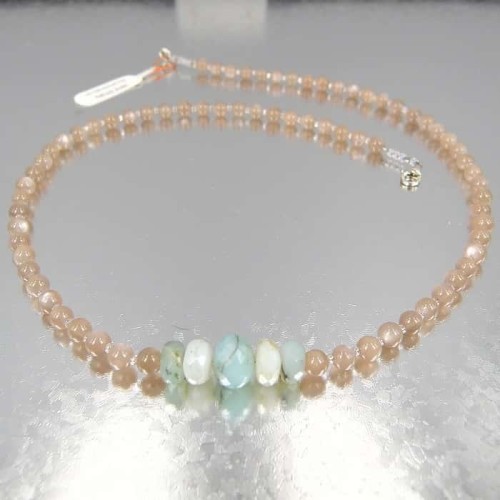 Naszyjnik z Kamieni Księżycowych