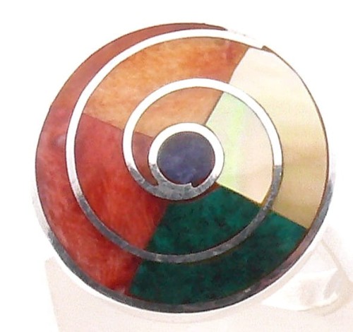 Pierścionek spirala 