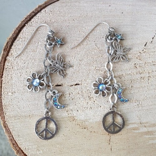 Kolczyki z Charmsami