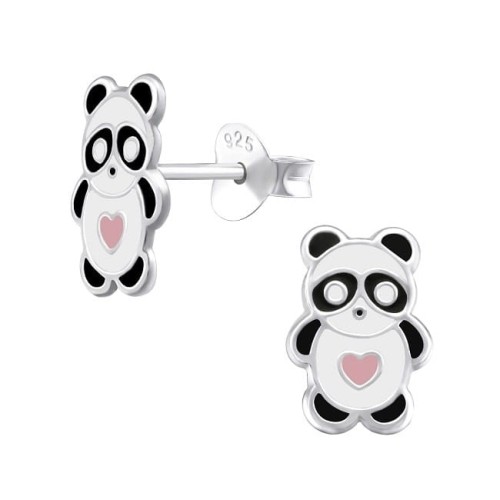 Kolczyki Panda
